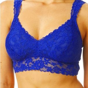 NWT No Boundaries Lace Convertible Bralette Blue 2XL